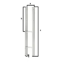 Trendline H-Pfostenanker 60 x 9,1 x 6 cm