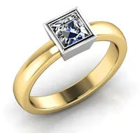 Verlobungsring VR06 585er Gelb-/Weiflgold - 3263