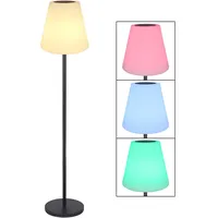 GLOBO Solarlampen für Außen Stehleuchte Solar Standlampe Balkon LED