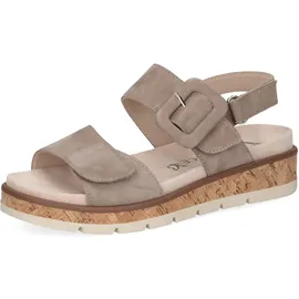 CAPRICE Keilsandaletten Damen Beige 36