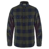 Fjällräven Övik Heavy Flannel deep forest-dark navy, XL