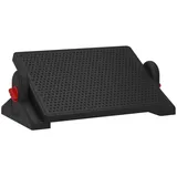 vidaXL Fußstütze Schwarz 50x30,5x17 cm