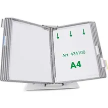 Tarifold Sichttafelsystem 434100 DIN A4 grau mit 10 Sichttafeln, 1 St.