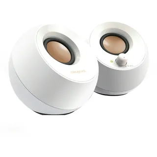Creative Labs Creative Pebble 2.0 System weiß