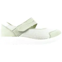 WALDLÄUFER K-Ira Damen Ballerina in Grau, Größe 5.5 -