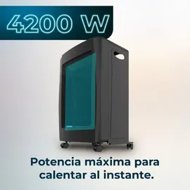 Cecotec ReadyWarm 4200 Gasheizung 4,2 kW schwarz