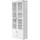 trendteam Vitrine Baxter 81 x 41 x 196 cm Weiß