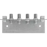 axing/skt QEW 4-06 Erdungswinkel, einreihig, 4-fach