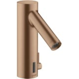 Hansgrohe Axor Starck elektrische Waschbeckenarmatur mit Temperaturregulierung und Netzanschluss brushed red gold