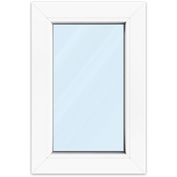 Fenster 40x60 cm, Kunststoff Profil aluplast IDEAL® 4000, Weiß, 400x600 mm, einteilig festverglast, 2-fach Verglasung, individuell konfigurieren