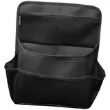 MAGICLULU Praktische Kofferraumtasche Organizer aus Oxfordstoff und Leder mit Großem Fassungsvermögen und Aufbewahrungsnetz zum Aufhängen an Rücksitzlehne für Autos