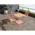 vente-unique Gartentisch 80 x 80 x 75 cm Orange