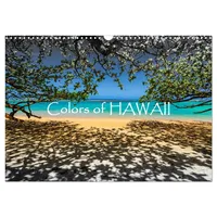 Calvendo Colors of HAWAII (Wandkalender 2026 DIN A3 quer),