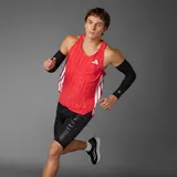 Adidas Adizero Running Singlet - Semi Lucid Red / Pure Ruby XL