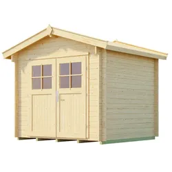 Weka Gartenhaus Premium28 Gr. 2 (250 x 250 cm) - 50 % Rabatt auf Dacheindeckung
