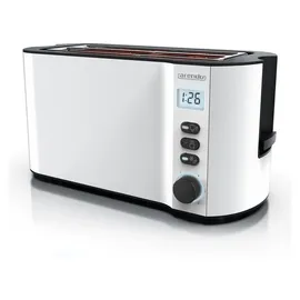 Arendo Toaster Langschlitz Weiß