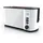 Arendo Toaster Langschlitz Weiß
