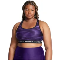 Under Armour Crossback Mid Print& purple -lavish white 2X