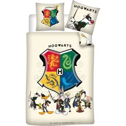 Bettwäsche Set Hogwarts Looney Tunes 135 x 200cm