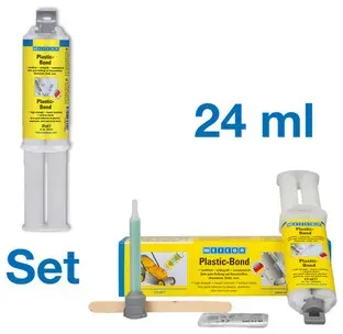 Plastic-Bond | Kunststoffklebstoff | 24 ml | cremeweiß, milchig