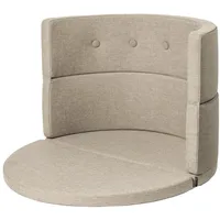 KlipKlap Kindersessel Play Fold - Circle / Spielsofa beige