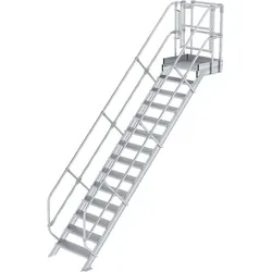 Munk Treppen-Modul Aluminium geriffelt - 632314