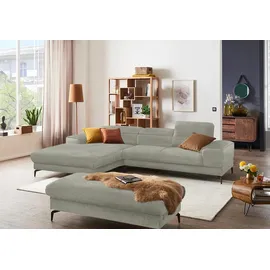 W.Schillig Eckcouch Chenille 3-Sitzer Grau