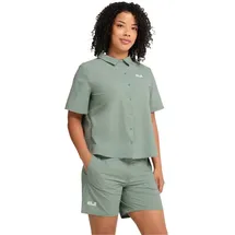 Jack Wolfskin Damen Prelight Suncool Bluse (Größe S, gruen)