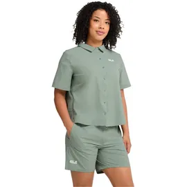 Jack Wolfskin Damen Prelight Suncool Bluse (Größe S, gruen)