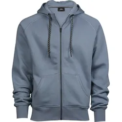 Tee Jays Men's Fashion Full Zip Hood - flint stone - M