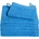 Waschhandschuh »Kristall«, (Set, 10 St., 10 Waschhandschuhe (16x21cm), mit Bordüren, blau
