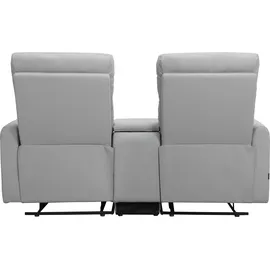 Home Affaire 2-Sitzer HOME AFFAIRE "Daoulas, 2er-Kinosofa, TV-Sessel, Multimedia-Sofa", grau (hellgrau), B:167cm H:102cm T:95cm, Sofas, Kinosofa mit Relaxfunktion, Getränkehalter und Stauraum