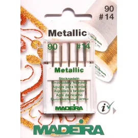 Madeira Sticknadeln Metallic Stärke 90,