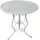 Hti-Living Gartentisch Lani Ø 60 x 72 cm Weiß