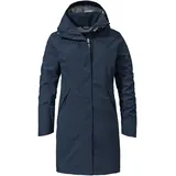 Schöffel Parka Sardegna Regen Mantel, Navy Blazer, 38 EU