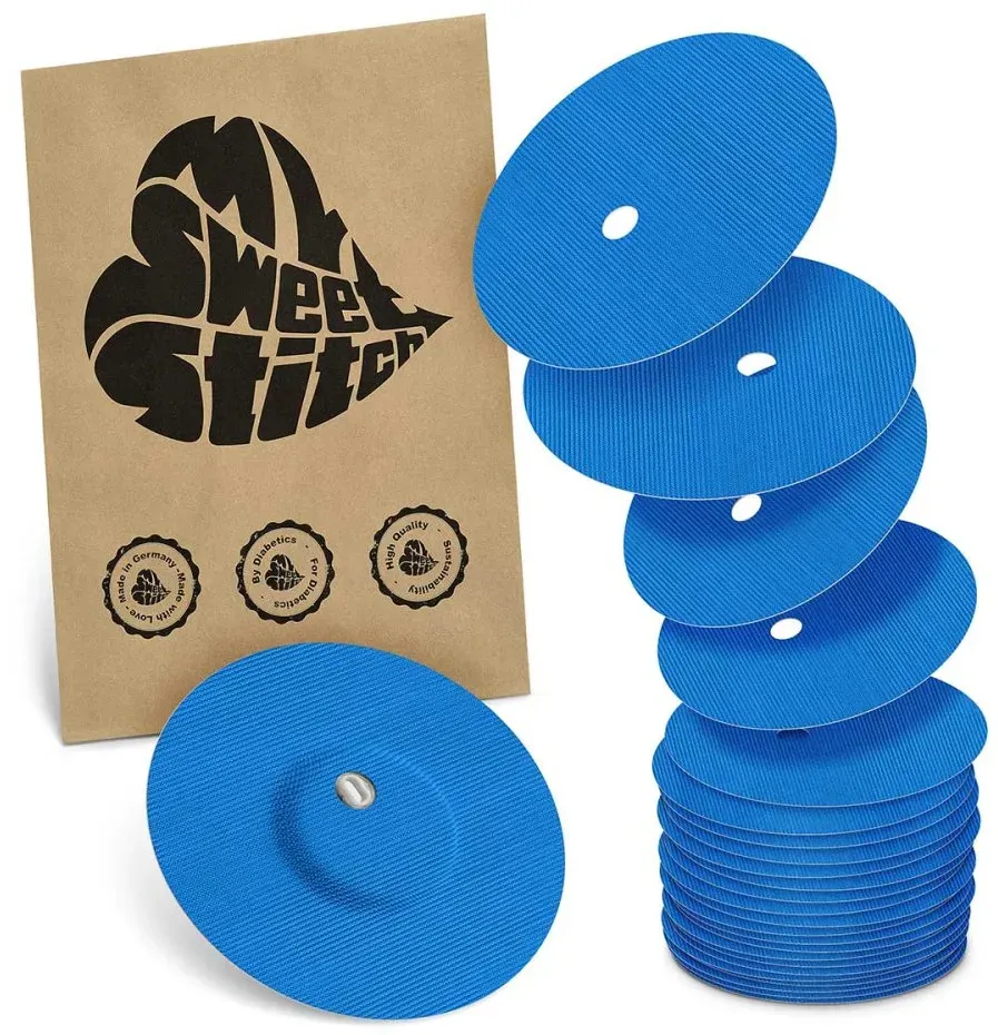 Freestyle Libre 3 Tape Rund Blue