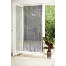 CONACORD Deko-Vorhang Bead dunkelgrau, 90 x 200 cm