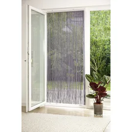 CONACORD Deko-Vorhang Bead dunkelgrau, 90 x 200 cm