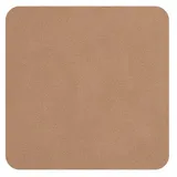 Asa Selection soft leather placemats 4er Set Untersetzer, powder