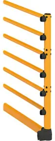 BLACK BULL FLEX+ Rammschutz-Geländer High-Line mit Unterfahrschutz Eck-Erweiterung