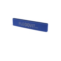 FLEXVIT Mini Fitnessband Power (Blau) - Fitnessbänder für allgemeine Stabilisationsübungen, Dehnung, Aktivierung und Mobilisation, 6 Stärken, für Anfänger und Profis, Waschbar
