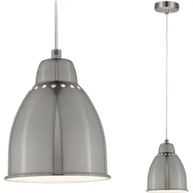 Paulmann Hilla 1-flg. Ø15 cm rund eisen gebürstet