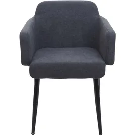 Mendler Esszimmer-Set HWC-L13, 4er-Set Stuhl+Sitzbank Esszimmergruppe Sitzgruppe Esszimmergarnitur, Stoff/Textil ~ anthrazit