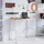 vidaXL Werkbankgestell Verstellbar 2 Stk. Metall 55x(69-95,5) cm Grau