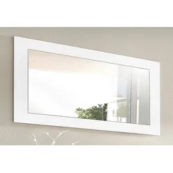 Spiegel BORCHARDT MÖBEL "Rena", weiß, B:89cm H:45cm T:2cm, Glas, Spiegel, mit Rahmen