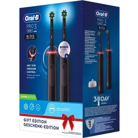 Oral-B Pro 3 3900 + 2. Handstück Black Edition