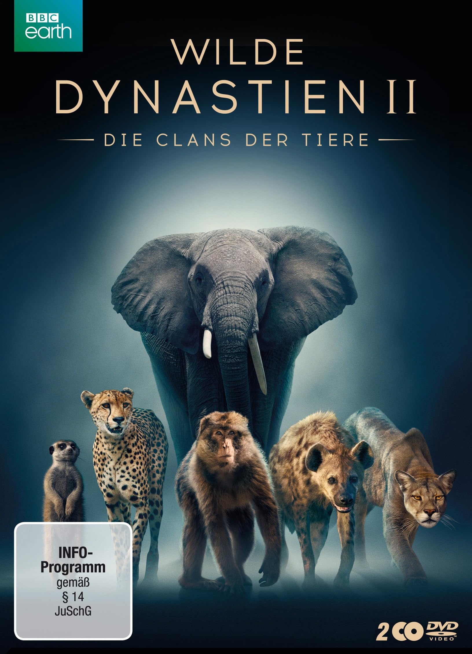 WILDE DYNASTIEN II - Die Clans der Tiere [2 DVDs] (Neu differenzbesteuert)