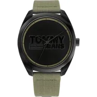 Tommy Hilfiger Herrenuhr Quarz 1792040 - Grün/Schwarz