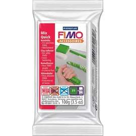 Staedtler FIMO Modelliermasse Mix Quick 100 g Block weiß
