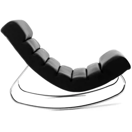 miliboo Sessel TAYLOR Kunstleder 0 x 0 x 0 cm Schwarz